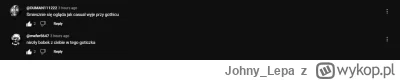 Johny_Lepa - Dzisiaj dwóch śmiałków pozwoliło sobie na bardzo odważne komentarze w st...