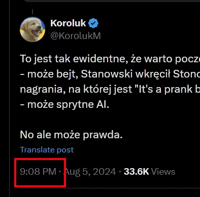 Wormditt - @WielkiNos  @Sisal:  a 7 minut później napisał coś takiego? Skąd wiesz czy...