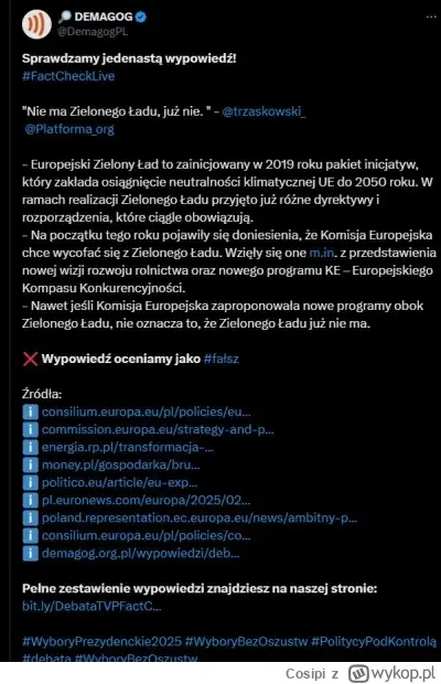 dawid-kowaal - @Cosipi: i mam nadzieje że cała Polska "nieinternetowa" a telewizyjna ...
