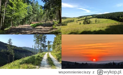 wspomnienieciszy - #gory #sudety #rower #zachodslonca 2025.06.21.