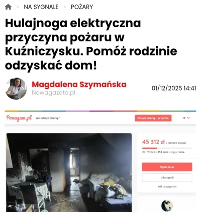 smutny_kojot - I cyk tamtej nocy w mojej okolicy kolejna rodzinka została bez domu, b...