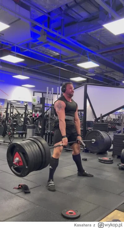 Kasahara - Witam sportową Polskę.
310 kg w------e na spontanie bez peaków etc
Dodatko...