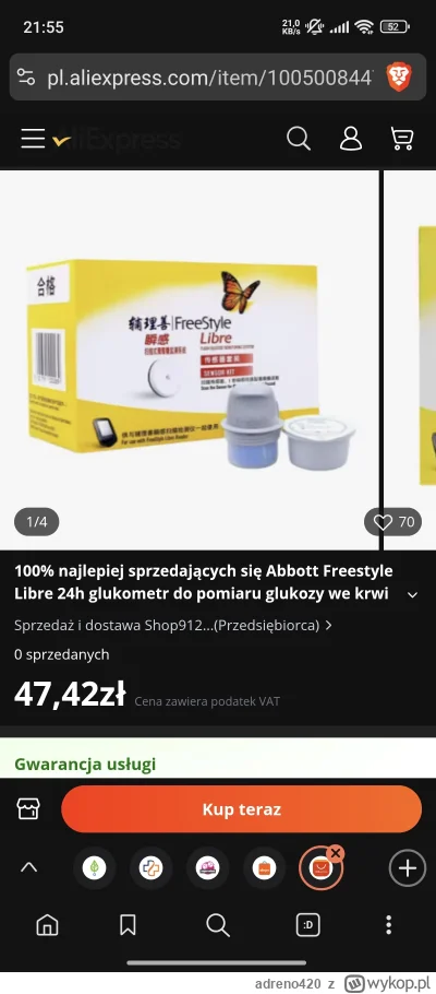 adreno420 - Sprawdzał ktoś może to?

#cukrzyca #medycyna #choroba #lekarz