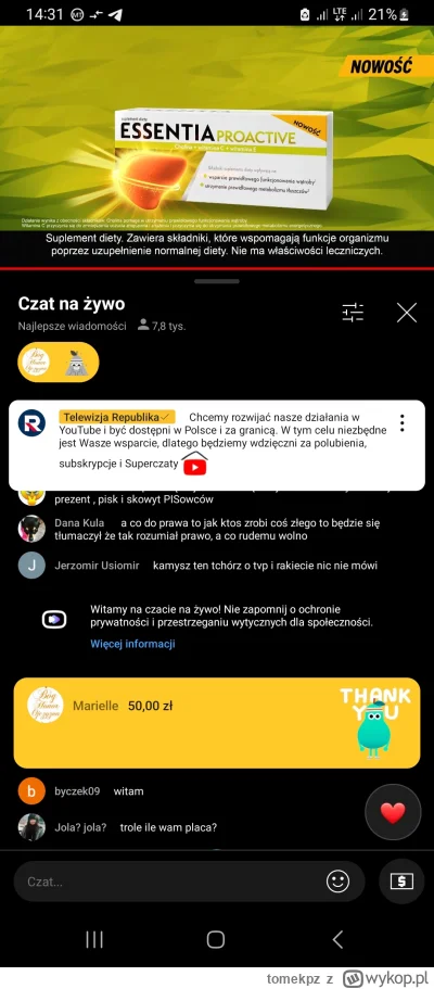 tomekpz - @badreligion66: som i donejty