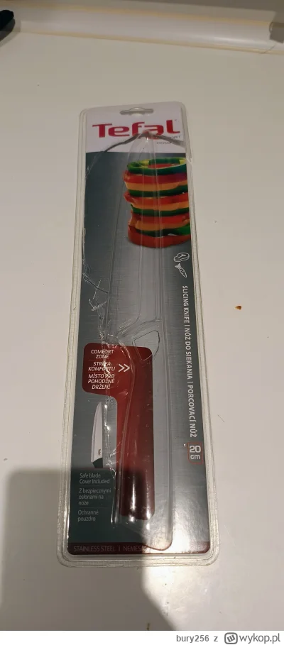 bury256 - Do jakiego pojemnika powinno się wyrzucić takie opakowanie po nożu kuchenny...