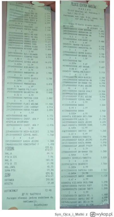 SynOjcai_Matki - Przedświąteczne zakupy. Ceny produktów z 1999 roku ( ͡° ͜ʖ ͡°)

#swi...