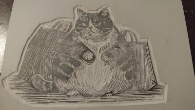 Kinda - Tutaj matryca wycięta z gumy :3