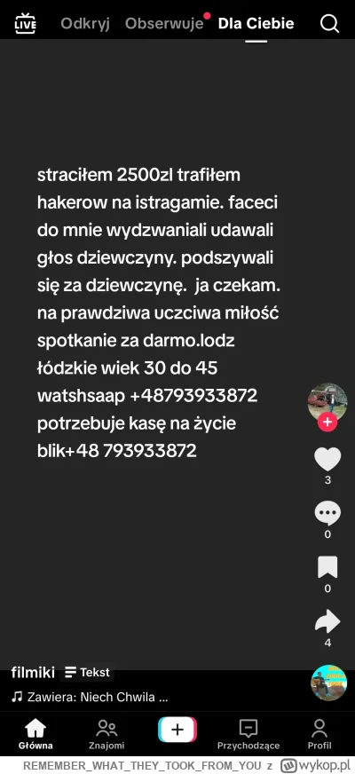 REMEMBERWHATTHEYTOOKFROM_YOU - Na współczesnym rynku matrymonialnym pełnym desperatów...