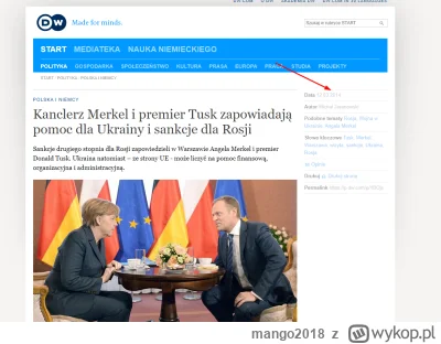 mango2018 - > według wykopów Tusk miał deklarować zbrojną pomoc dla Ukrainy

@huncwot...