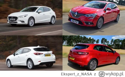 EkspertzNASA - Mirki co co lepsze? 
Mazda 3 gen III poliftowa. 
Renault Megane gen IV...