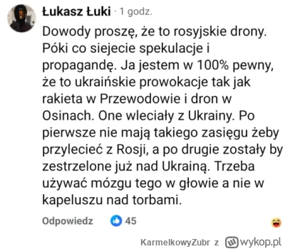 KarmelkowyZubr - @taxi_driver92: Czyli on chce dowodów samemu pisząc że to ukraińskie...