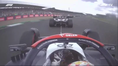 KRS - #f1gif #f1 Start Tsunody, zyskane w sumie 3 pozycje i ładna walka z Hulkiem (ch...