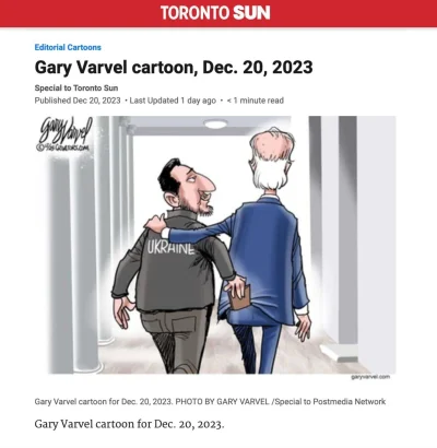 smooker - #ukraina #kanada #usa #biden #karykatura 
Skandal wybucha w Kanadzie z powo...