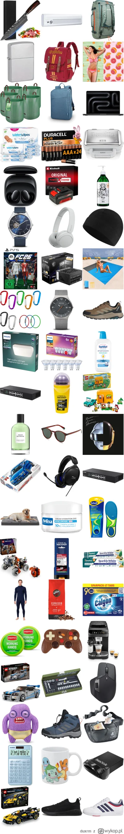 duxrm - Witam, dzisiejsze promocje z przedmiotów wrzuconych na #duxrm
Wszystkie linki...