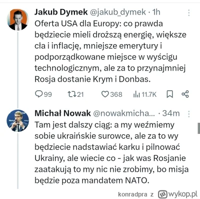 konradpra - #ukraina #polska #usa #eu

W sedno. 
I pewnikiem jeszcze tak będzie. 

ht...