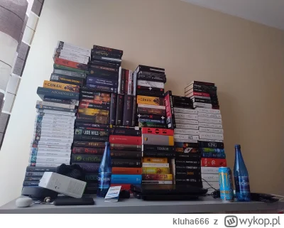 kluha666 - Mam dokładnie 145 książek (głównie horrory i science-fiction). Przeczytałe...