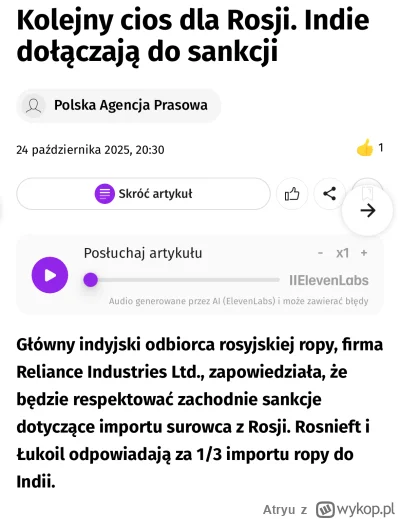 Atryu - #ukraina a to nie tak że indie są wielkim sojusznikiem potężnej rosji jak gro...