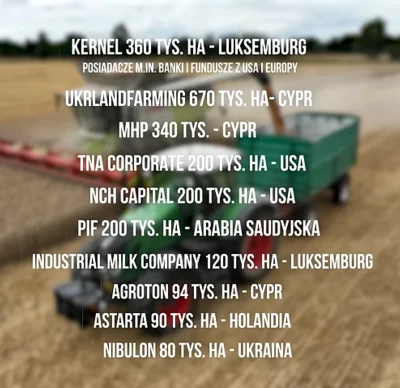 chuopiszcze - @Grooveer: *własność światowych agroholdingów