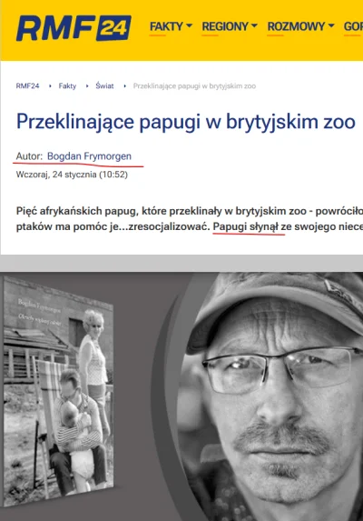 WykopX - @power_bank: nie on tylko pseudo-dziennikarz Bogdan Frymorgen, autor książek...