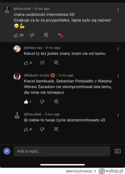 qwertyytrewqu - #sebcel Kiecol chyba prosi się o kolejne spotkanie z Sebastianem ( ͡°...