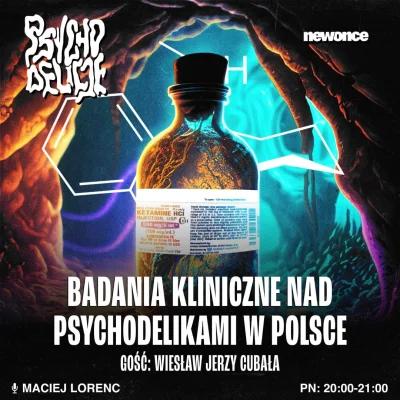 Newsblotter - Dziś o godzinie 20:00 w radio newonce w audycji "Psychodelicje" Maciej ...