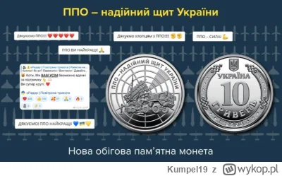 Kumpel19 - NBU (narodowy bank ukrainy) wprowadził nową monetę 10 hrywien z wizerunkie...