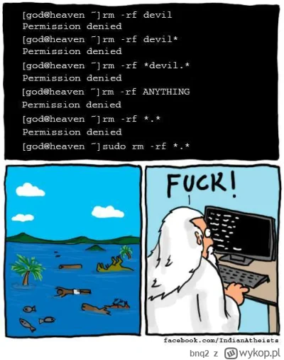 bnq2 - Taka tam aluzja :) 

#wykop20 #testynaprodukcji #humorobrazkowy #linux