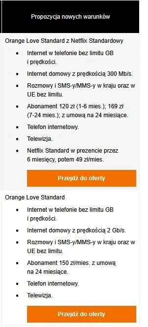 Lomar15 - #orange #umowy #telewizja #telefon #internet
uważajcie bo mi z końcem roku ...