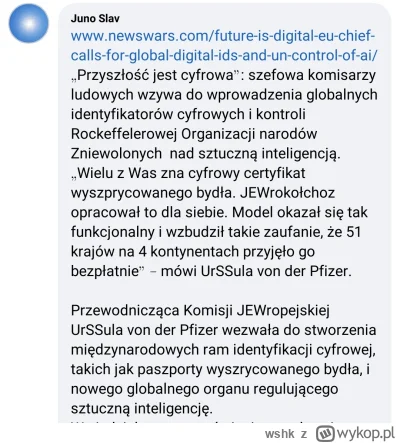 wshk - UrSSula von der Pfizer
#szury #bekazszurow #nwo #teoriespiskowe #sztucznaintel...