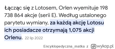 Encyklopedyczna_matka - A najlepsze jest to ze Orlen nie zapłacił za lotos ani grosza...