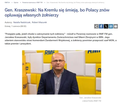 karteb - @Dragonan: no popatrz co za głupi generał, przecież Rosja chce ratować tych ...