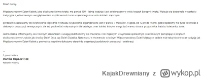 KajakDrewniany - @KajakDrewniany: odpowiedź