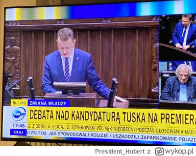 President_Hubert - #sejm co miałem powiedzieć, przeczytałem.