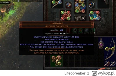 Lifeobreaker - A miałem już iść spać, a tu taki fajny dropik ez 

#pathofexile