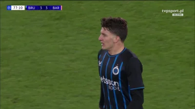 Minieri - Tzolis (samobój), Club Brugge - Barcelona 3:3 

Mirror: https://streamin.li...