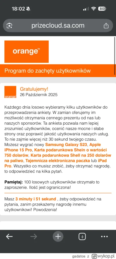 gadatos - Czy wy jesteście poważni ? Reklamować takie scamy 
Widzę że ten portal już ...