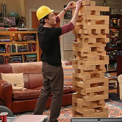 ApuNahasapeemapetilon - @JEST-SUPER: Mega jenga ( ͡° ͜ʖ ͡°)