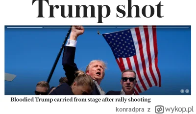 konradpra - #USA #trump #zdjecieroku #zamach #wyboryusa

Tak się tworzy historia. 
To...