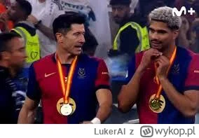 LukerAl - lewandowski namawiający araho do zostania w bracy #mecz