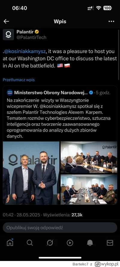 Bartekc7 - Władek czyta wykop. Też chce #pltr 
#gielda