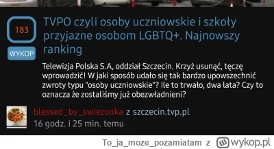 Tojamoze_pozamiatam - Główna się zesrała o jakiś ranking w telewizji. Oczywiście jest...