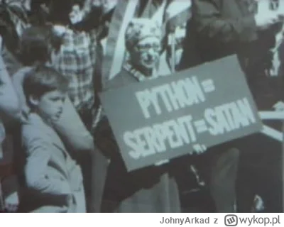 JohnyArkad - #python #programowanie #heheszki

SPOILER