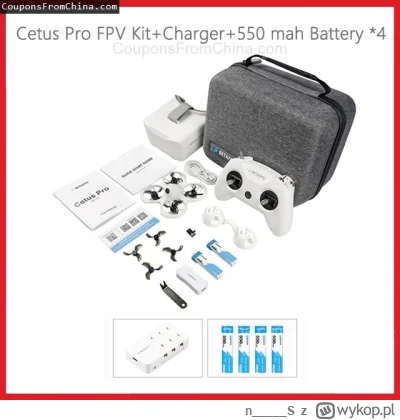 n____S - ❗ BetaFPV Cetus Pro 1S RTF Drone with Goggles [EU]
〽️ Cena: 203.79 USD (dotą...