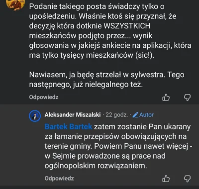 Bunch - Prezydent mi odpisuje własnoręcznie, że będę ukarany za strzelanie w sylwestr...
