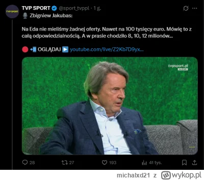 michalxd21 - Patrząc na ostatnie wypowiedzi, działania i całą otoczkę odnoszę wrażeni...