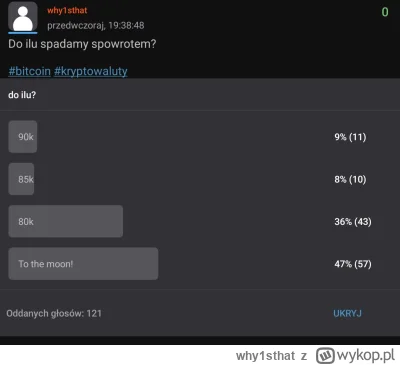 why1sthat - To the moon, ale ten na poludniu ( ͡º ͜ʖ͡º)

#kryptowaluty #bitcoin