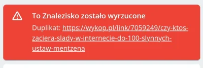 Fako - @Vosemite: Duplikatów, manipulacji i skowytu takich jak Ty - nigdy.