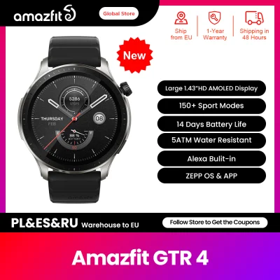 n____S - ❗ Amazfit GTR 4 Smart Watch
〽️ Cena: 128.37 USD (dotąd najniższa w historii:...
