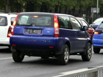 Wojtasz2005 - #czarneblachy Honda HR-V I, czyli taki troche Fiat Panda