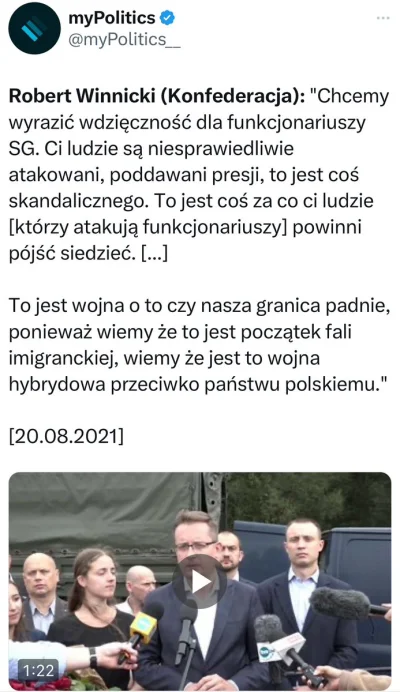 L3stko - Po ponad roku Robert Winnicki zabrał głos na X (dawniej Twitter).

#polityka...